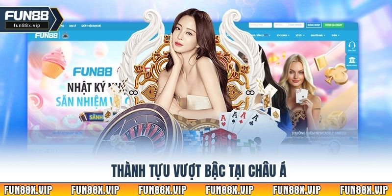 Thành tựu vượt bậc tại châu Á